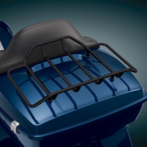 Show Chrome Accessories 91-306BK Satin Black Trunk Rack Show Chrome Accessories 91-306BK Satin Black Trunk Rack